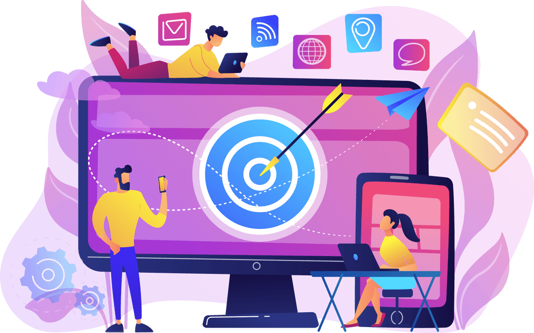 Modern office workspace